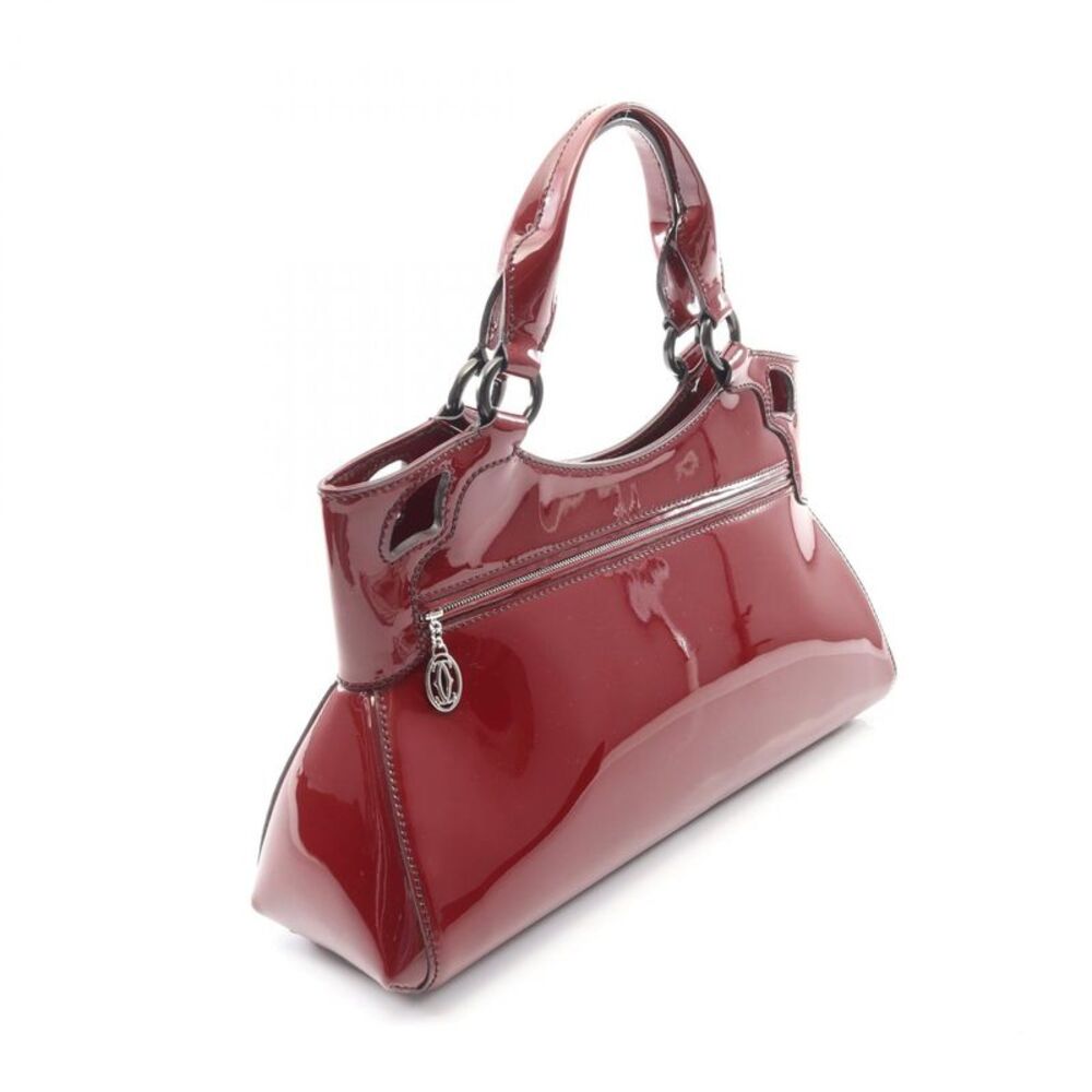 Cartier Marcello de Cartier SM Patent Leather Handbag - Picture 2 of 7